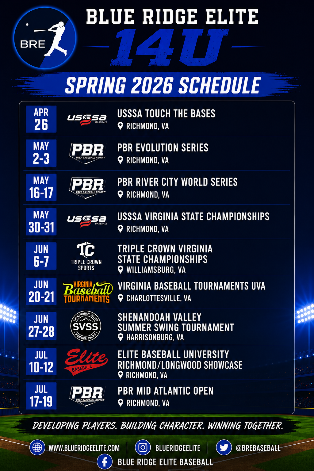 BRE 14U Spring 2026