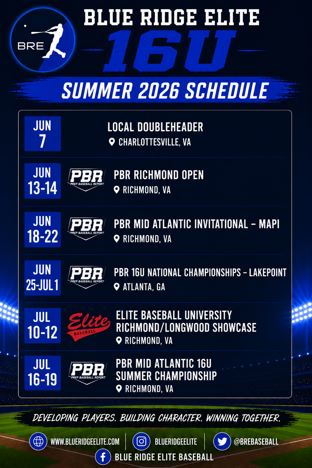BRE 16U Spring 2026